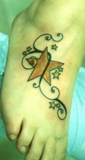 Tattoos - Star And Filagree - 85997